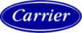 horizontal oval blue carrier logo